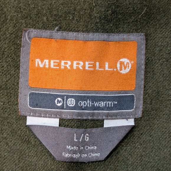 Merrell Green Utility Jacket With Many Pockets, Size Large - Picture 8 of 12
